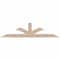 Ekena Millwork Richland Smooth Timber Gable Bracket, Douglas Fir, 96"W x 24"H x 3 1/2"D x 5 1/2"F, 6/12 Pitch GBW096X24X0406RIC00SDF - alternate 1